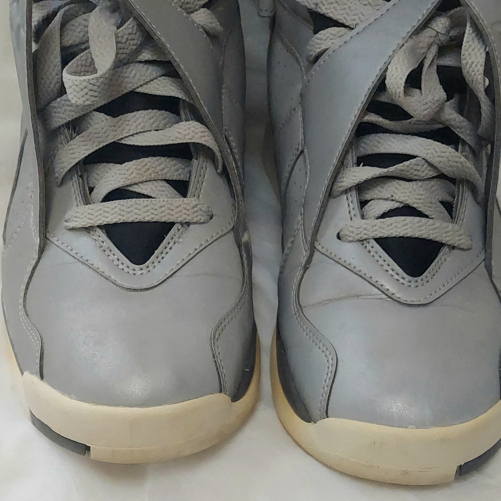 Nike Air Jordan 8 Retro "Reflections of a Champion" Refelctive Gray Sneakers 8.5 - Picture 8 of 14